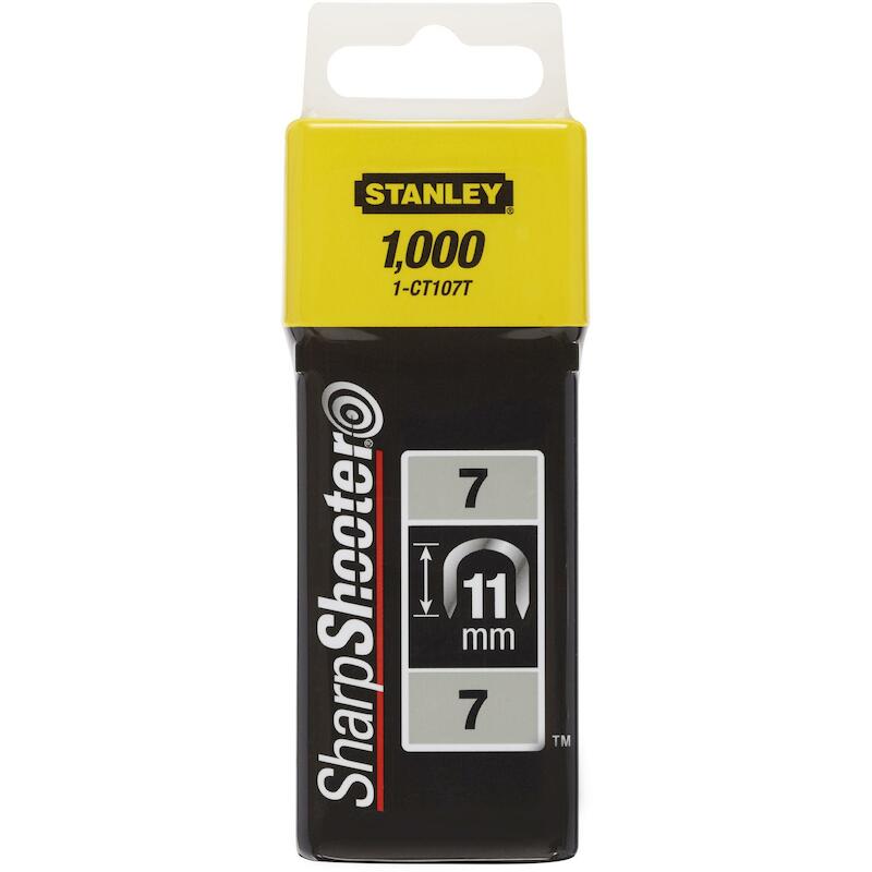 AGRAFES TYPE 7 11MM         1-CT107T 1000PC STANLE