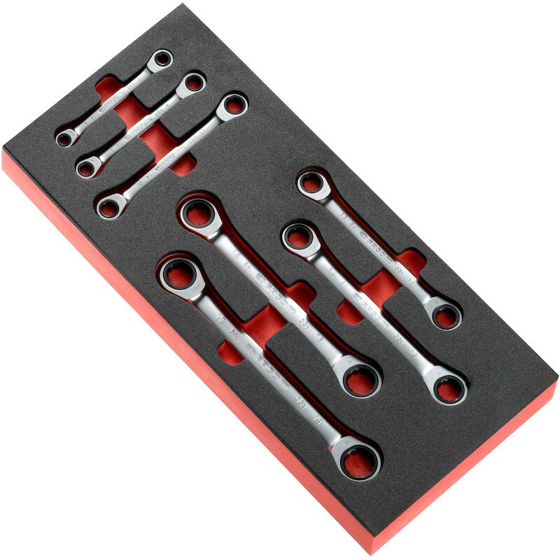 RINGRATELSLEUTELSET 12K.    MODM.64J7 (7ST)  FACOM