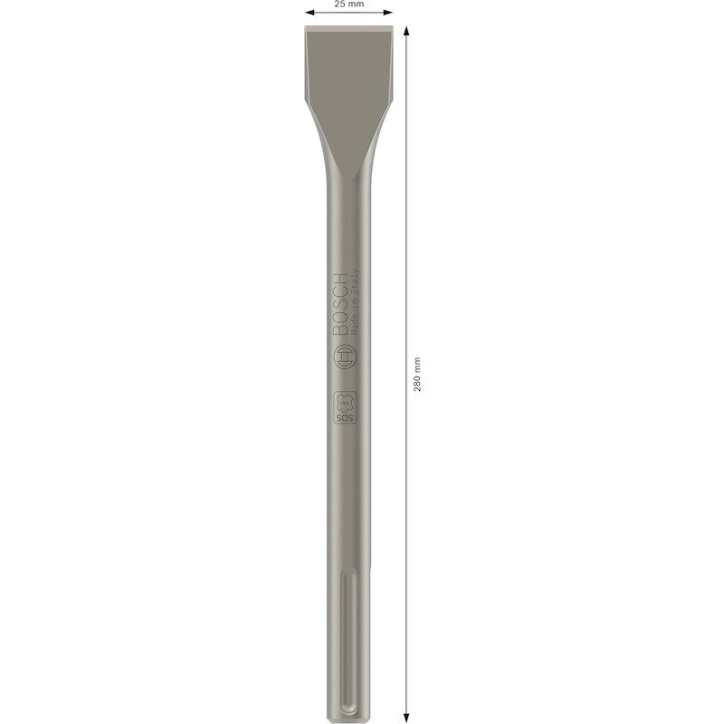 PLATTE BEITEL 25X280        1618600210 SDS-MAX BOS