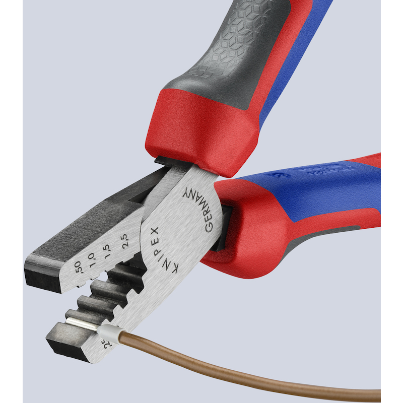 PINCE DOUILLES TERMINALES   97 62 145 A     KNIPEX