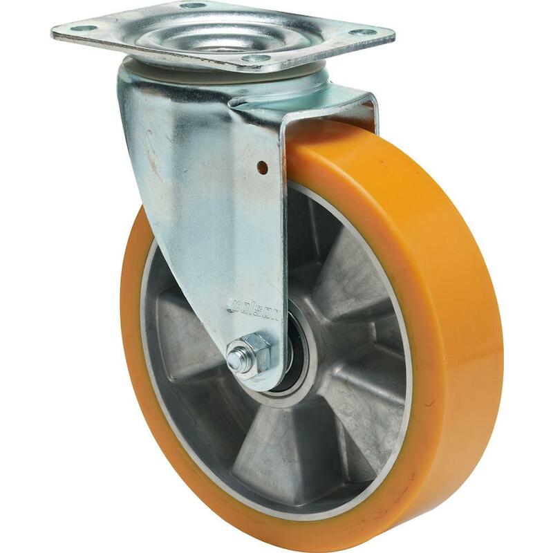 ROUE PIVOT.ALU/PUR 150MM    JTAU 1503 6440 - 450KG