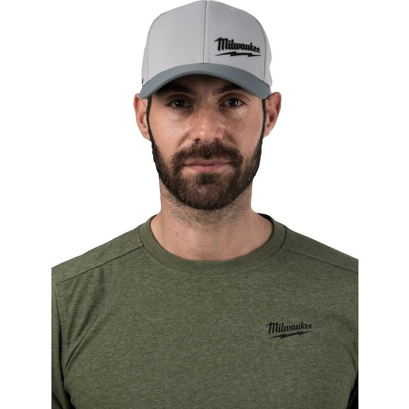 BASEBALL CAP GRIJS          BCPGR   L/XL MILWAUKEE