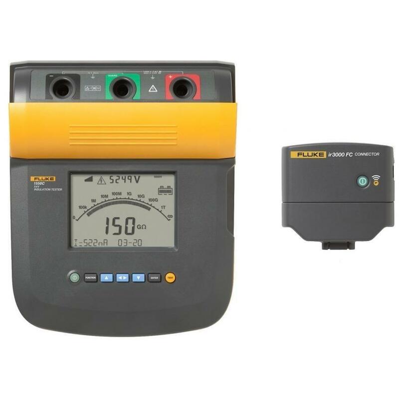 CONTROLEUR D'ISOLEMENT 5KV  FLUKE-1550C FC KIT FLU