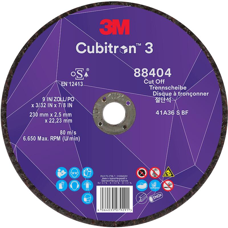 SNIJSCHIJF 230X2,5X22,23MM  CUBITRON 3          3M