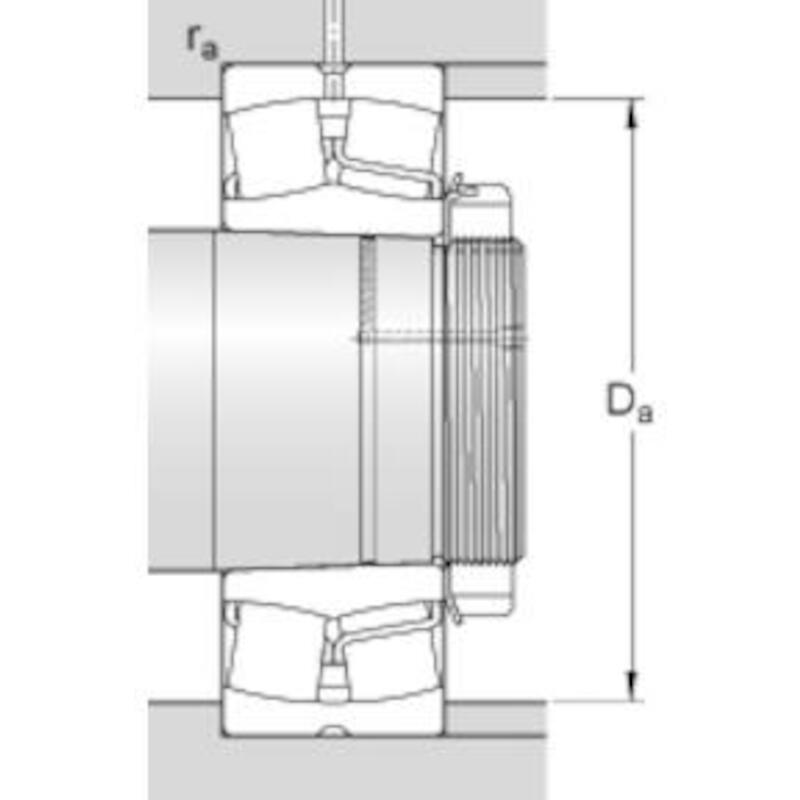 RLT. À ROTULE SUR ROULEAUX  22218 EK/C3        SKF