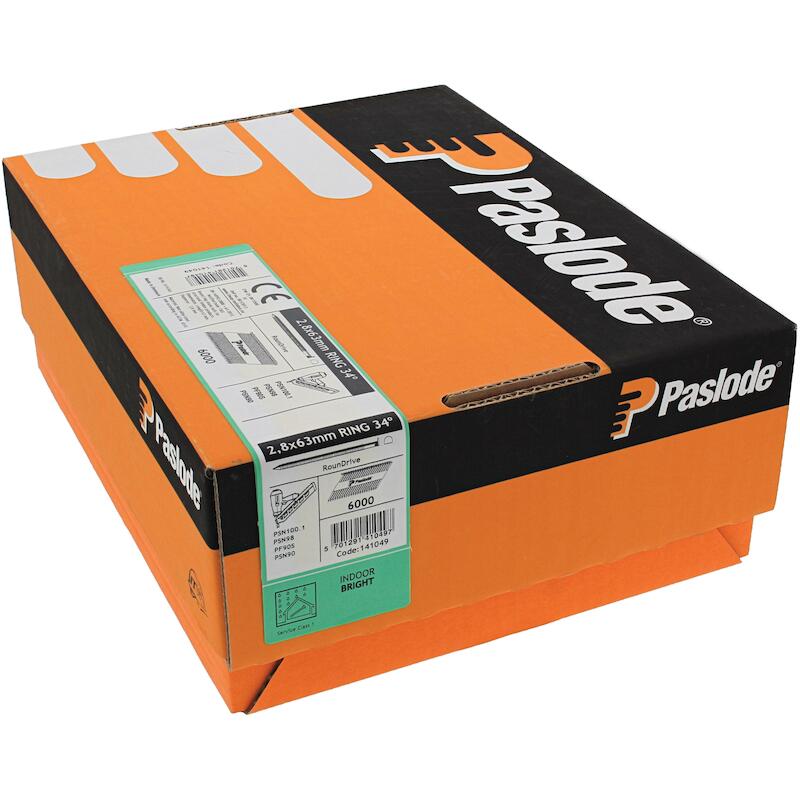 CLOU BL CRANTÉ 2,8X63 D     PSN 141049     PASLODE
