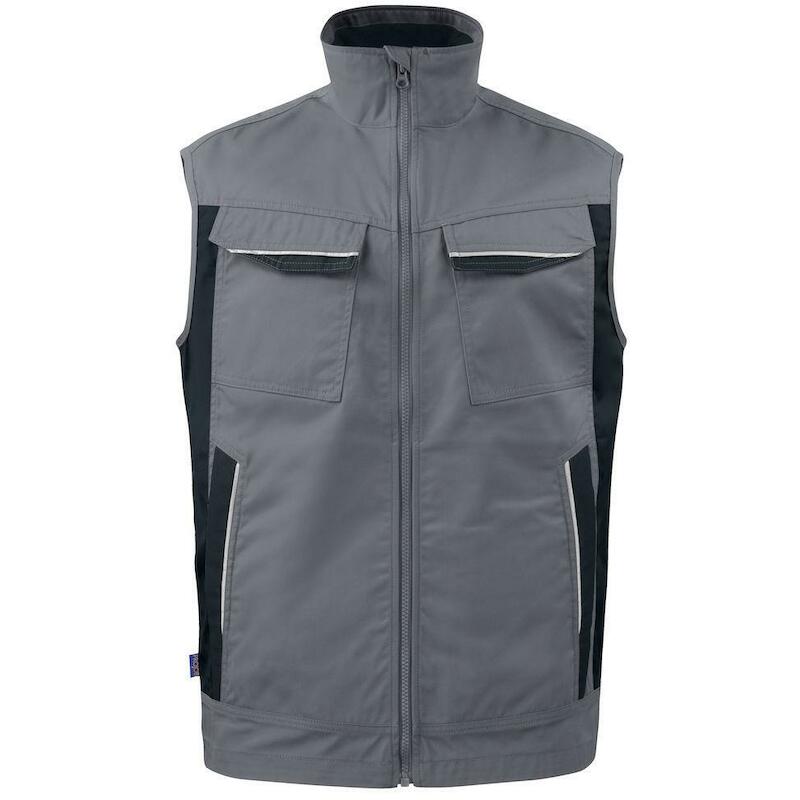 BODYWARMER PES/COTTON       5706 GRIS     M PROJOB