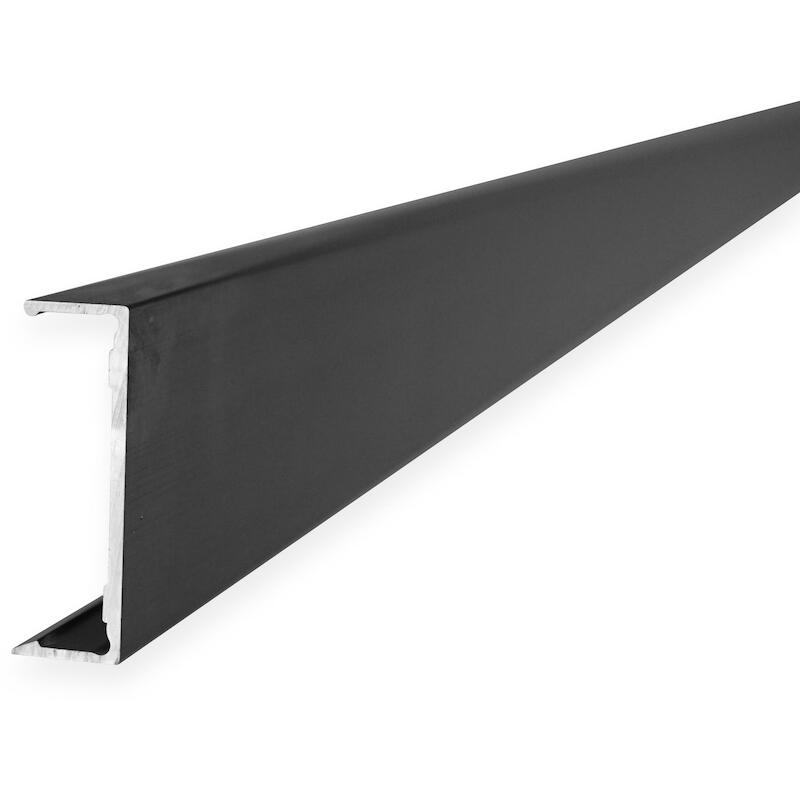 AFDEKPROFIEL CUBE ZWART 2M  AK1.912.200        ROB