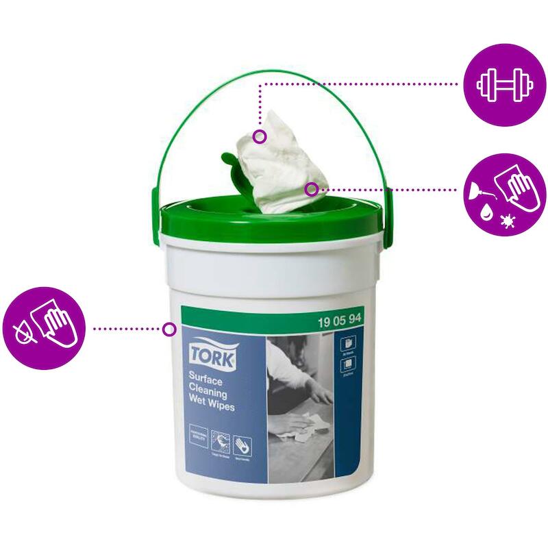 SURFACE CLEANING WET WIPES  190594-58PCS(SEAU)TORK