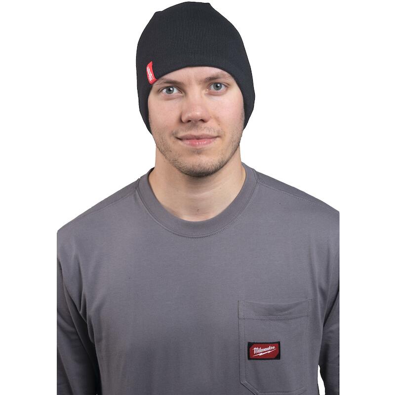 BONNET BEANIE NOIR          BNIBL        MILWAUKEE