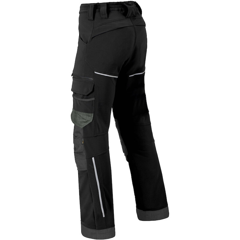 PANTALON STRETCH ATTITUDE   80583 NO/GRI  62 HAVEP