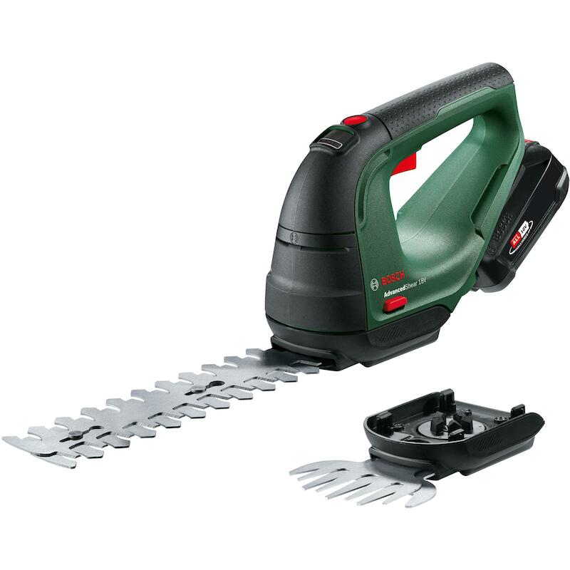 ACCUBUXUS+GRASSCH.18V/2AH   ADVANCEDSHEAR 18V-10