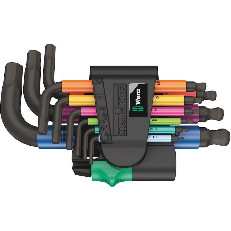INBUSSLEUTELSET             950/9 HEX PLUS MULTI