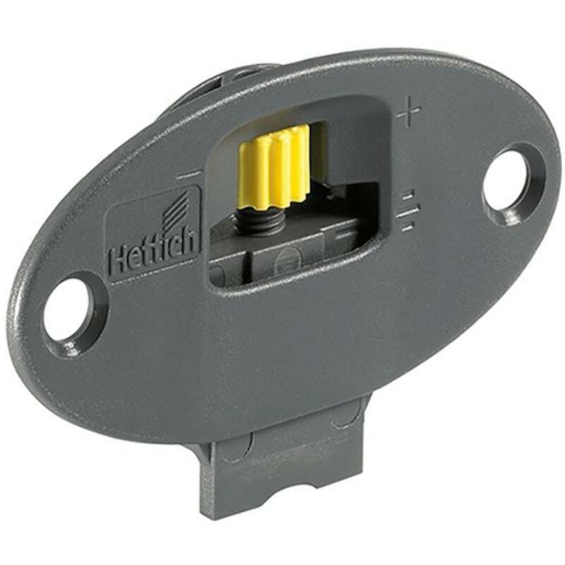 HETTICH 9115955 GELEIDINGSDEEL SL55+ GRIJS VOORLIG