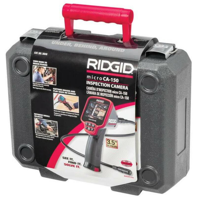 INSPECTIECAMERA MICRO 3,5"  CA-150 4XAA     RIDGID