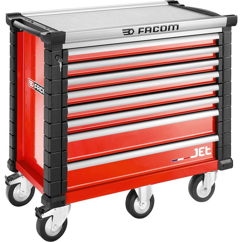 GEREEDSCHAPSWAGEN ROOD 8L.  JET.8M5A         FACOM