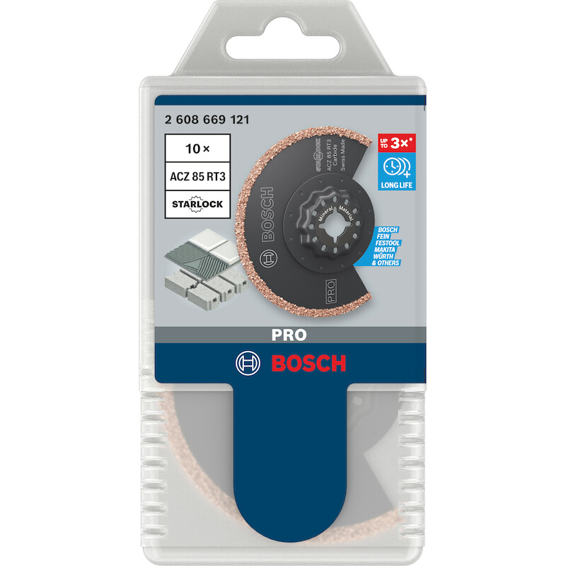 LAME SCIE SEGMENT 85MM      2608669121  (10PC) BOS