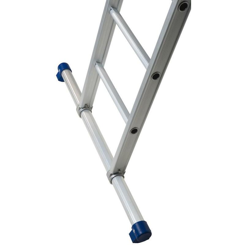 LADDER RECHTE VOET 3X16 SPORTEN D16RB-10,0M SOLIDE