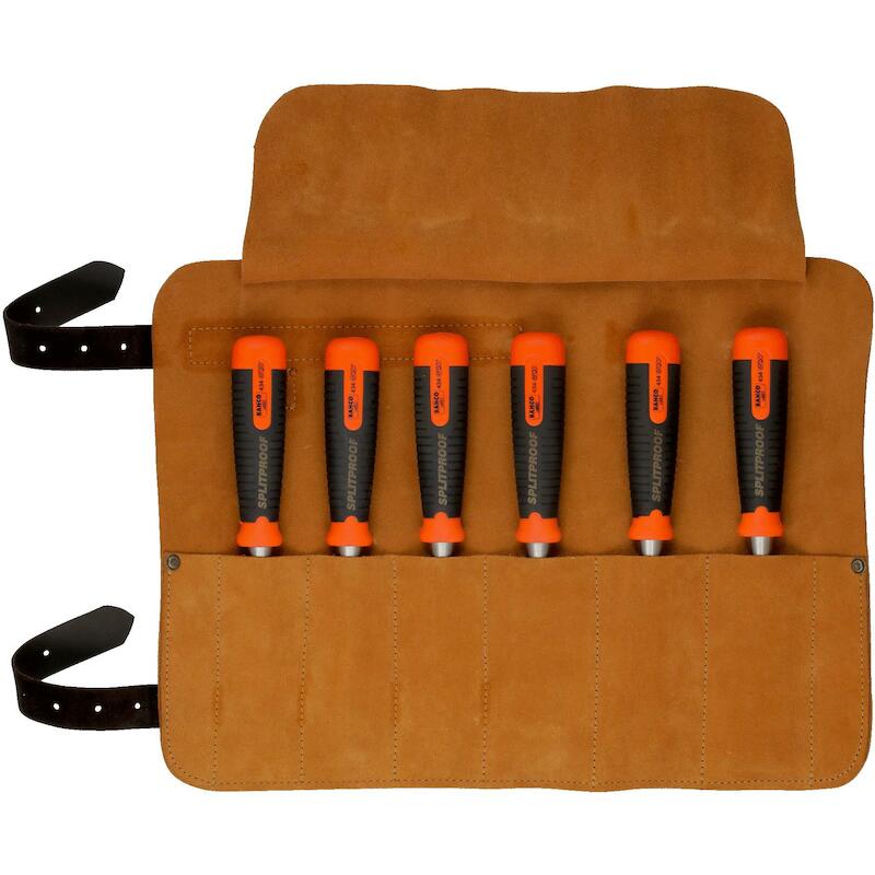 HOUTBEITELSET IN ETUI PROMO 434S6LR     (6ST)BAHCO