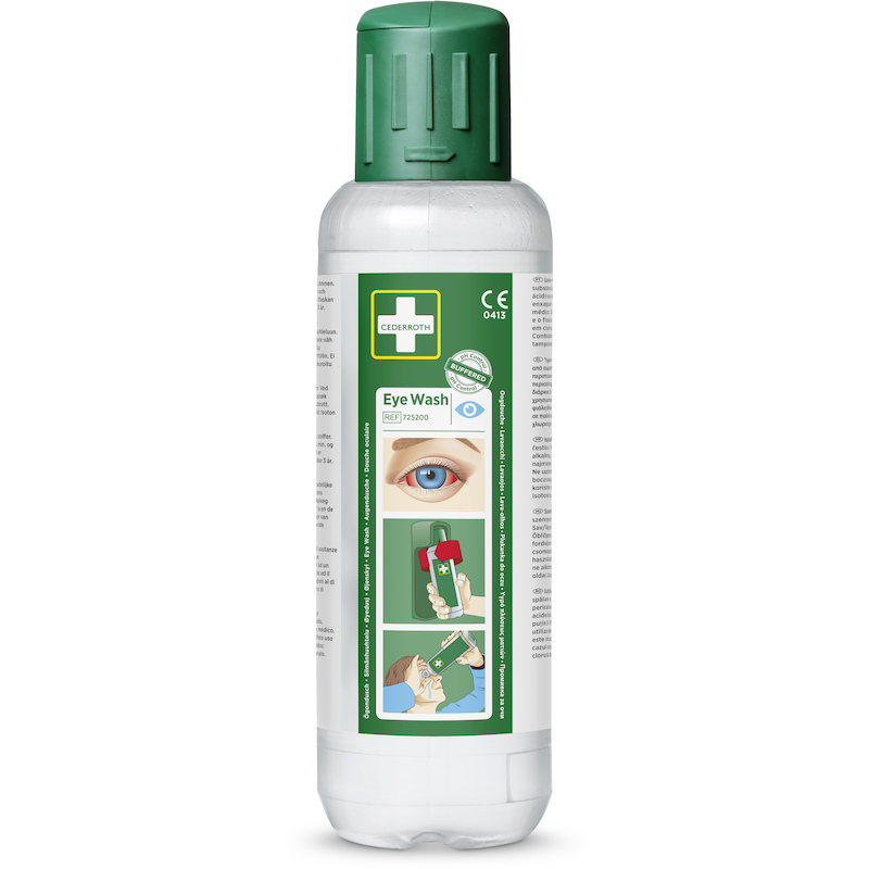 DOUCHE OCULAIRE TAMPONNÉ    725200 - 500ML   (2PC)