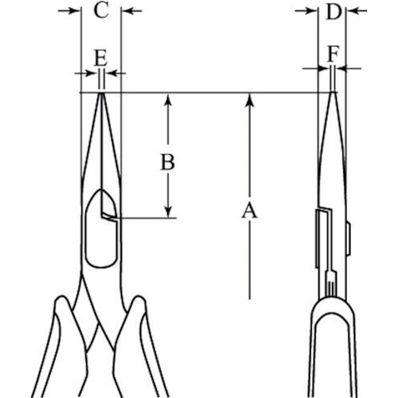 PUNTTANG                    4830 (L=135MM)   BAHCO