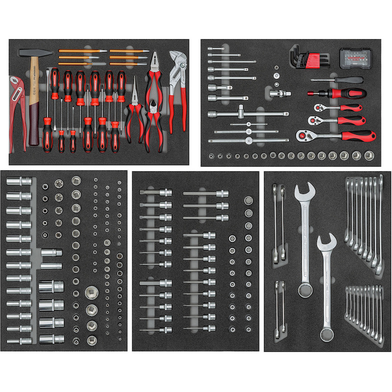 5 MODULES GEMENGD GEREEDSCH.R22350012  (273ST) GED