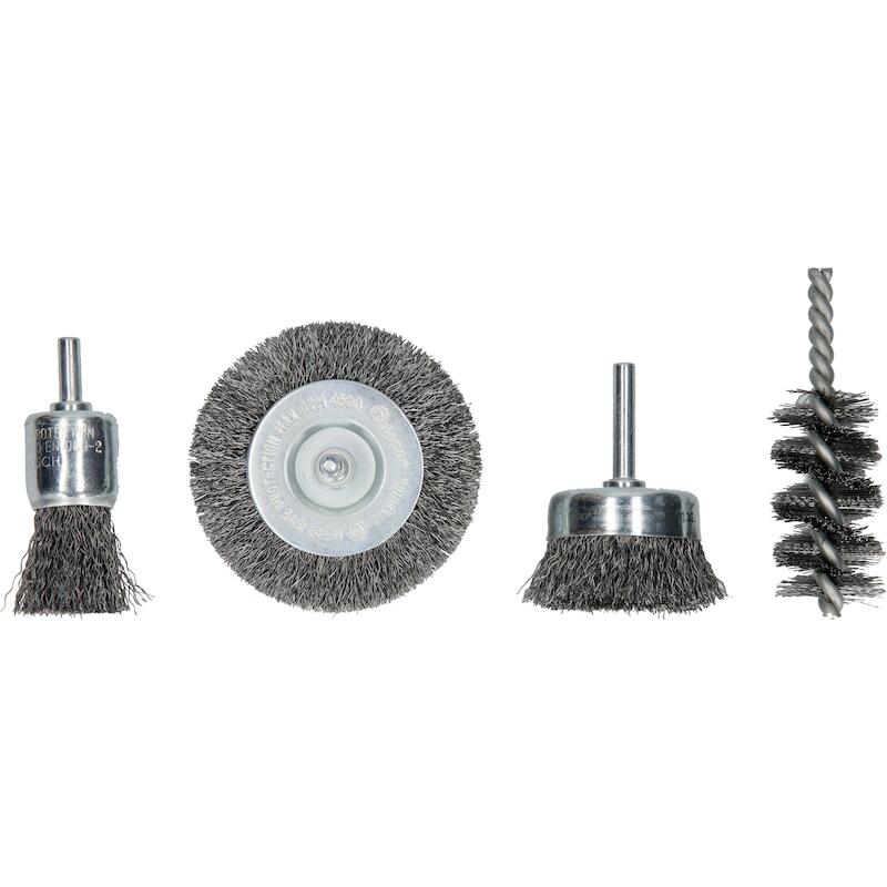 SET DE BROSSES À FILS       2609256553  (4PC)BOSCH