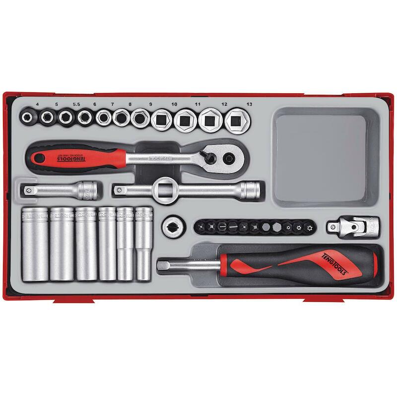 MODULE JEU DE DOUILLES 1    0349 (35PCS) TENGTOOLS