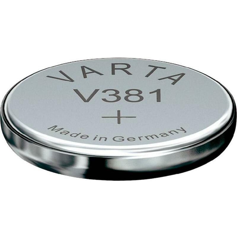 KNOOPCEL 11,6X2,1 1,55V     381 (SR55)       VARTA