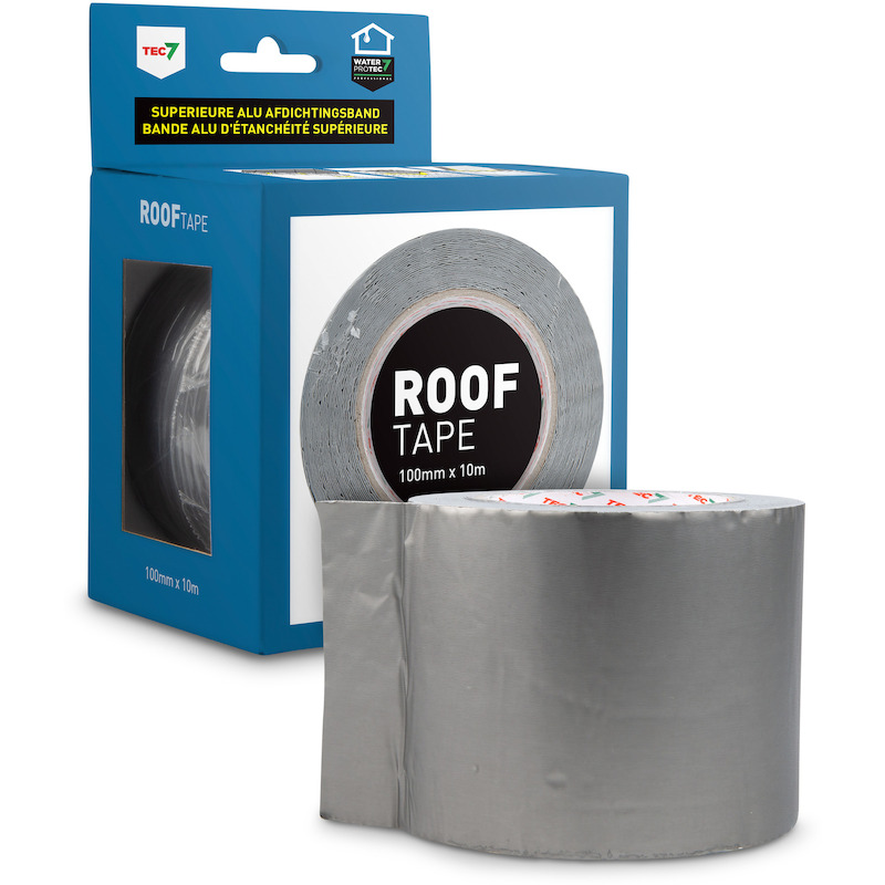 TEC7 - WP7-202 Roof Tape - bande d'étanchéité en aluminium - 100 mm x 10 m - 0,7 mm - 03197697
