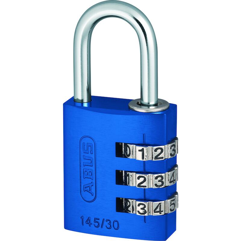 CADENAS À COMB.ACIER 30MM   145/30 RAINBOW    ABUS