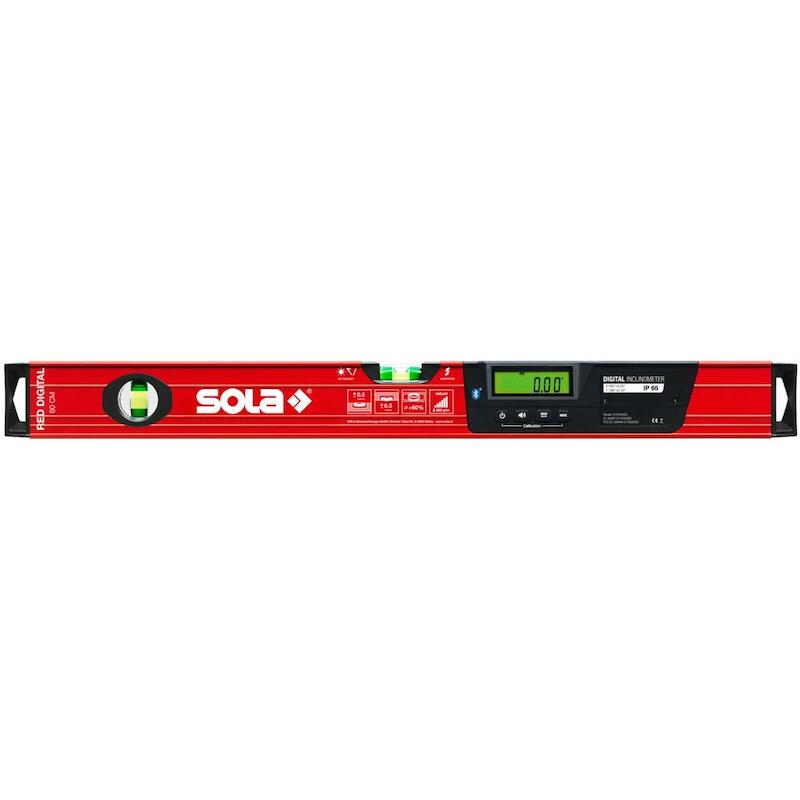 WATERPAS 600MM DIG.         RED 60            SOLA