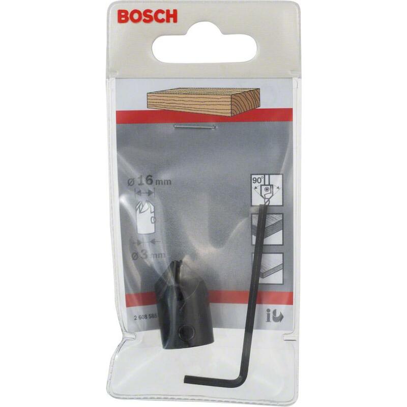 OPSTEEKVERZINKBOOR 3X16MM   2608585737 HOUT  BOSCH