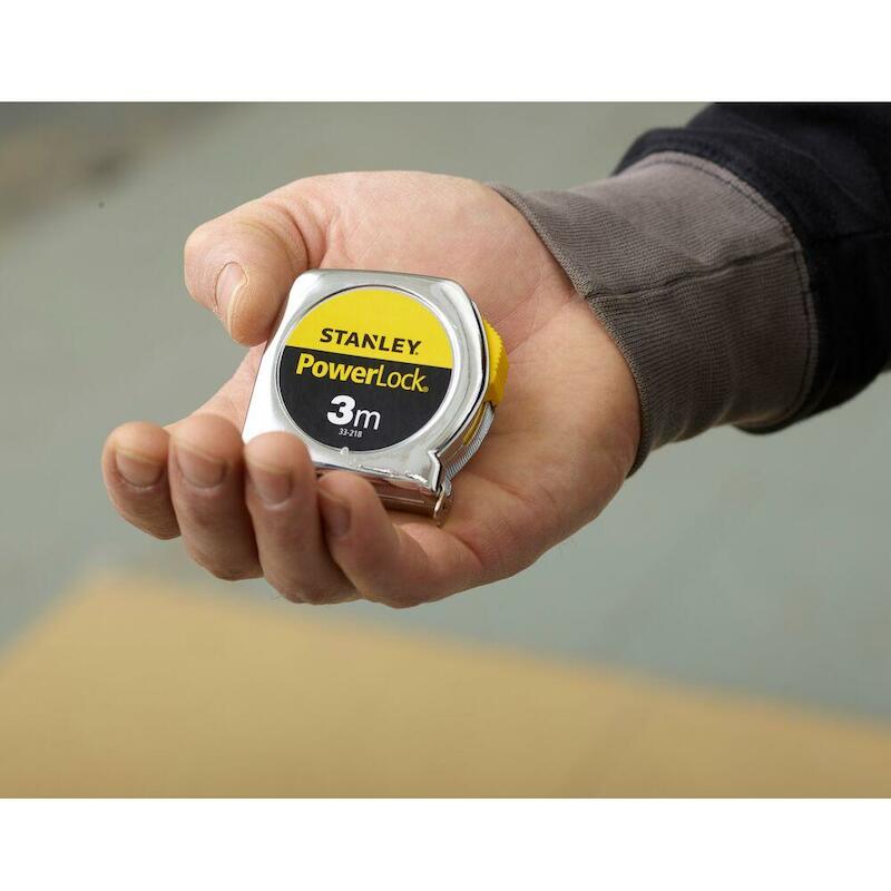 MÈTRE RUB.POWERLOCK 12,7MM  0-33-218  3M   STANLEY