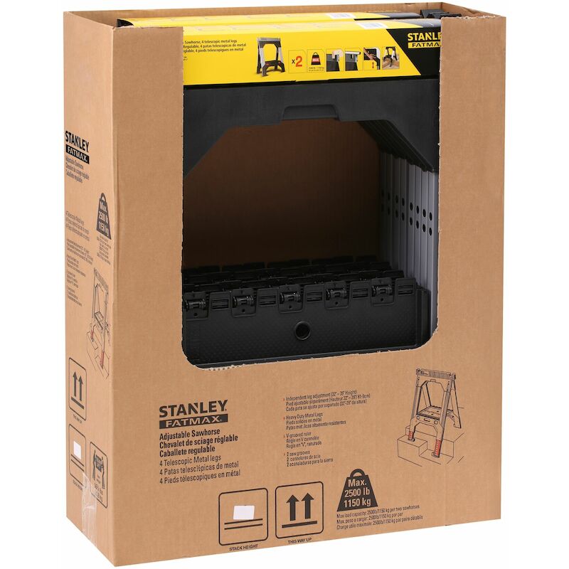 TRÉTEAUX MÉTAL FATMAX       1-92-980  PAIR STANLEY
