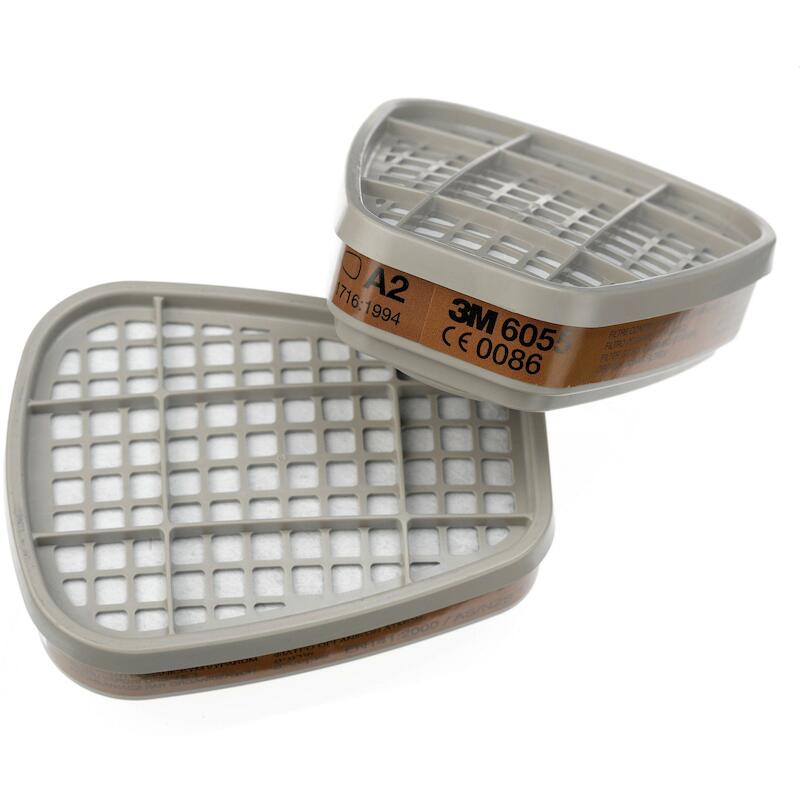 GAS/DAMPFILTER A2 BAJONET   6055          (2ST) 3M