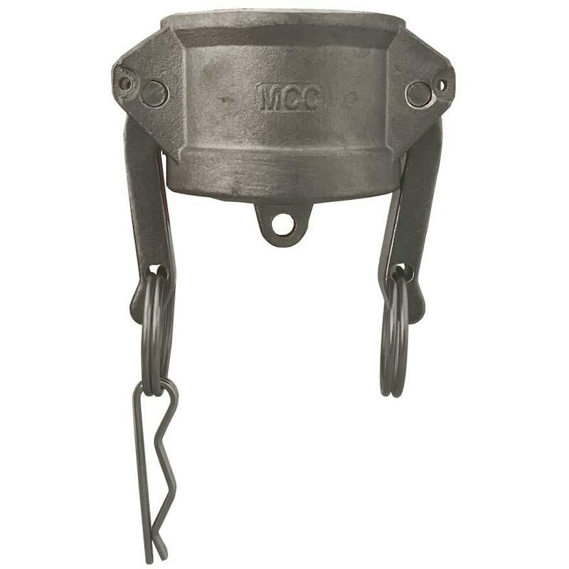 BOUCHON FEMELLE INOX DN100  DC - 4"        CAMLOCK