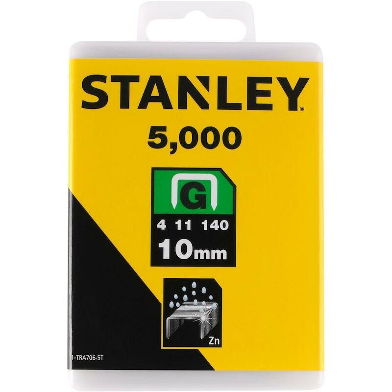 Stanley - 1-TRA706-5T - staples - type g - 10 mm - 5,000 pcs - 02607747
