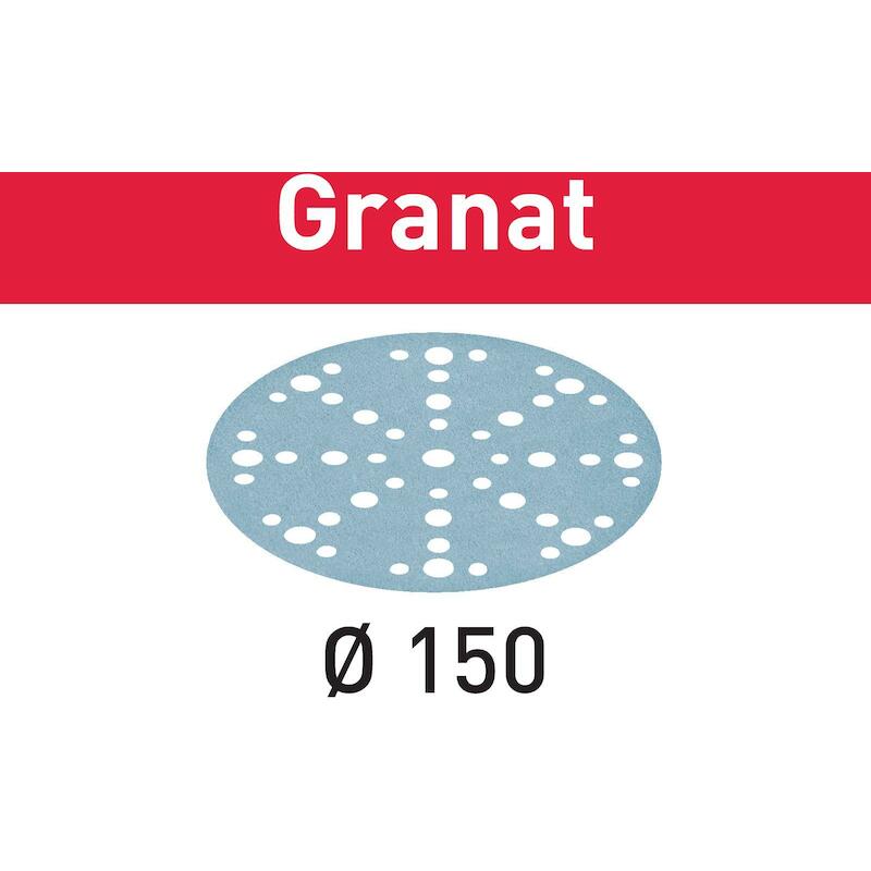 SCHUURPAPIER STF D150/48 P220 GR/100 GRANAT - 575167 - FESTOOL
