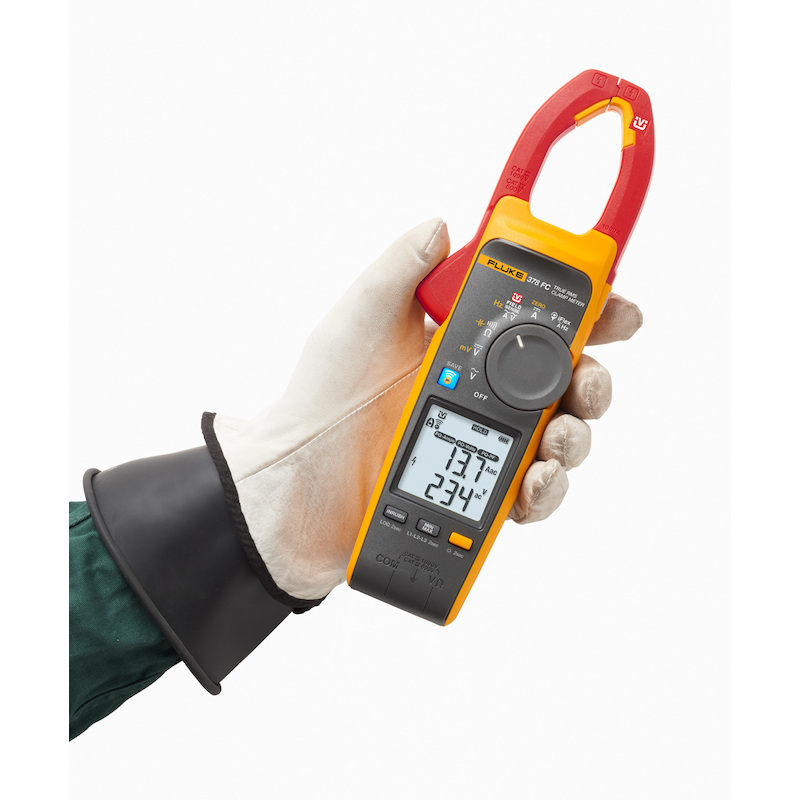 Fluke - AC/DC clamp meter - 378 FC/E - True-RMS - 1000 V - 2500 a - with iFlex - 03180589
