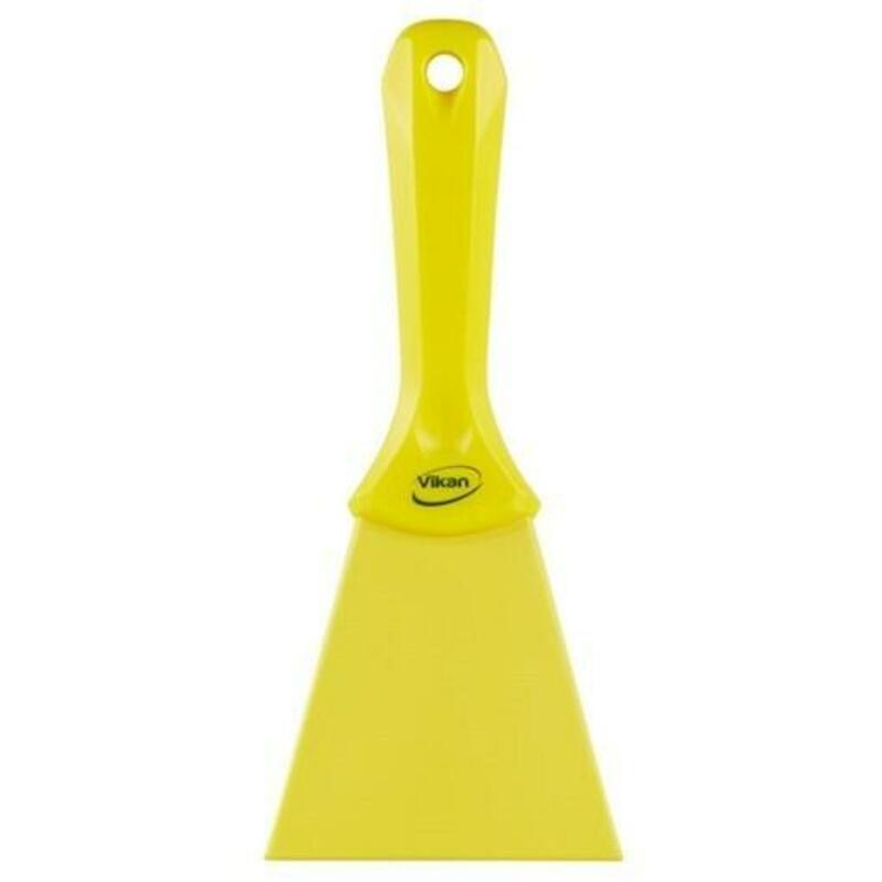 GRATT.À MAIN PP/NYLON JAUNE 4013/6  100MM    VIKAN