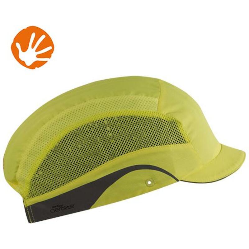 BASEBALLPET HARDCAP MICRO P.AEROLITE FLUO-GEEL JSP