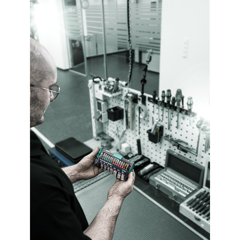 RATELSLEUT.+BITS+DOPPEN     TOOL-CHECK PLUS (39ST)