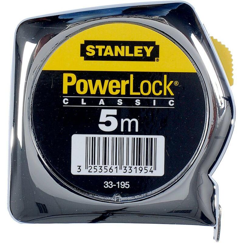 MÈTRE RUB.POWERL.ABS 25MM   1-33-195  5M   STANLEY