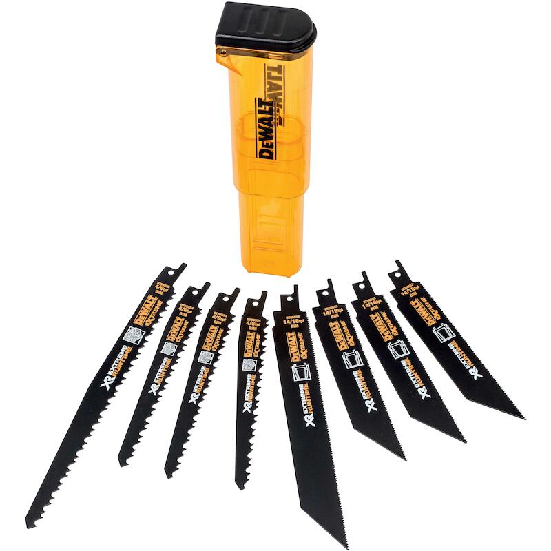 JEU LAMES SCIE SABRE XTREME DT99551    (8PC)DEWALT