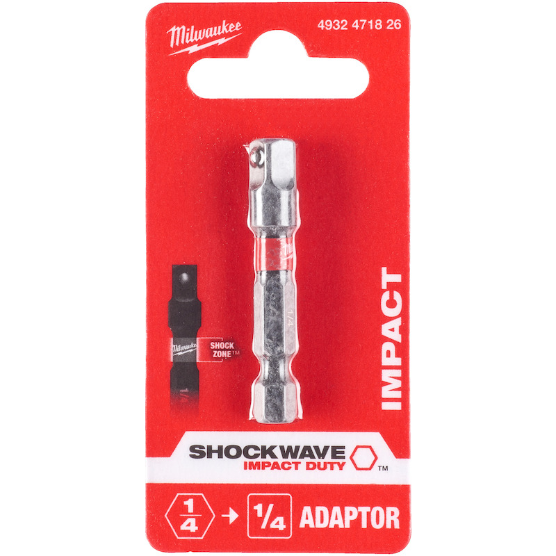 DOPADAPTER 1/4" VK-1/4" HEX 4932471826   MILWAUKEE