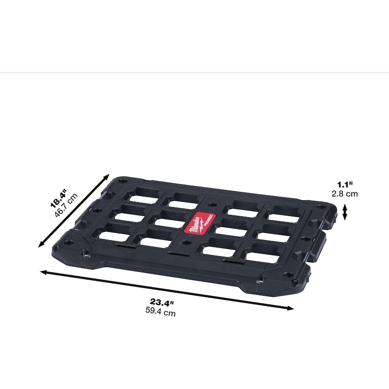 PLACQUE DU MONTAGE PACKOUT 4932471638    MILWAUKEE