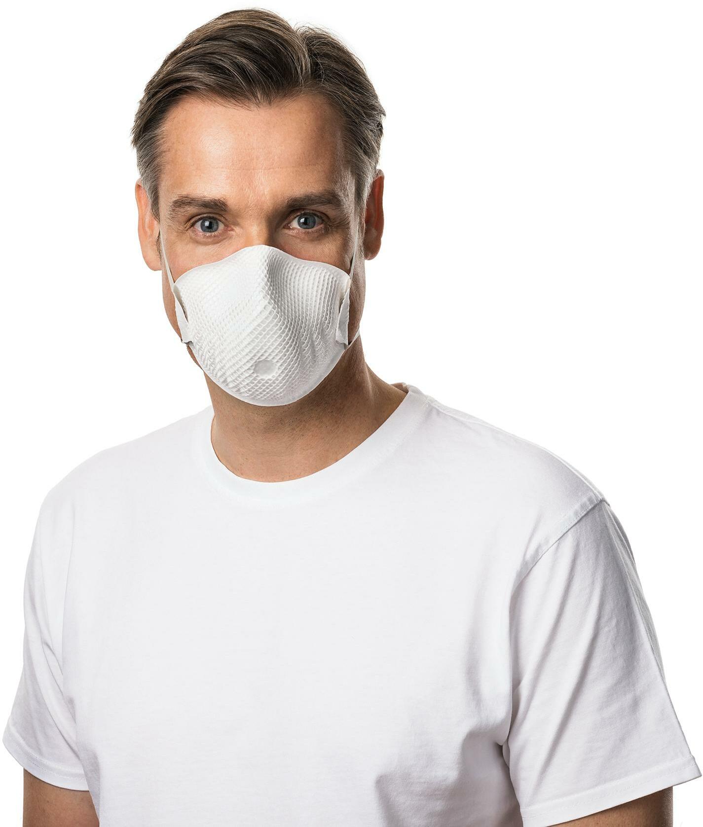 MASQUE JETABLE SANS VALVE - MOLDEX CLASSIC 2400- FFP2 TAILLE UNIQUE