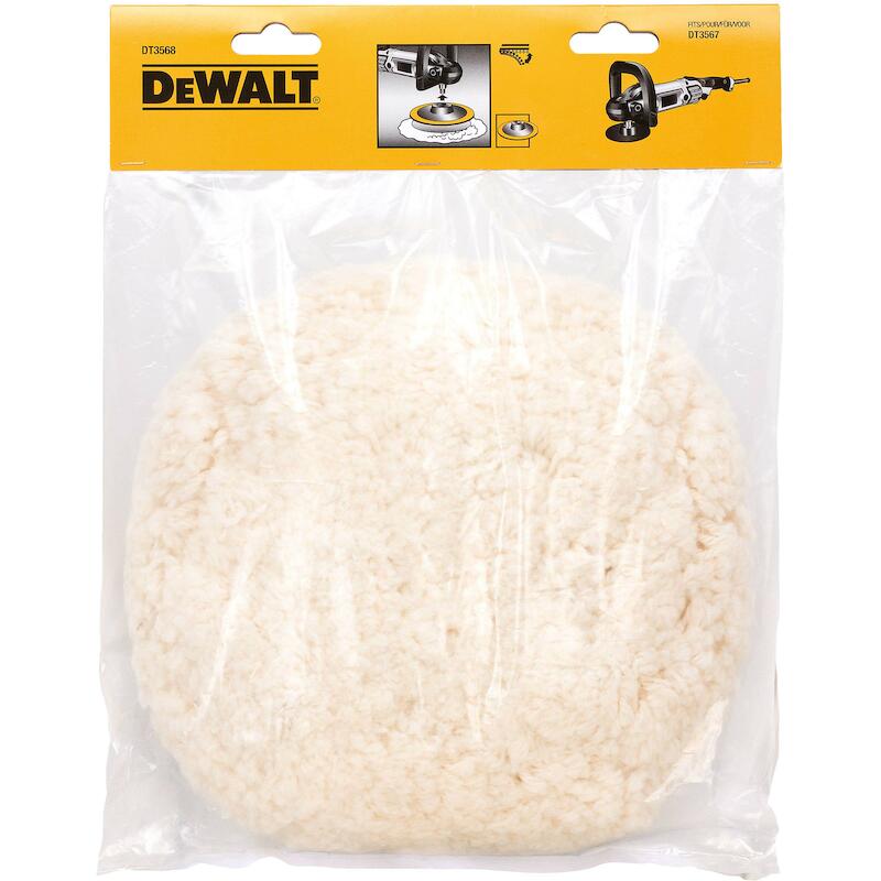 Dewalt - Polijstvacht - Wol - Klittenband - ø 180 mm - DT3568-QZ - 08070967