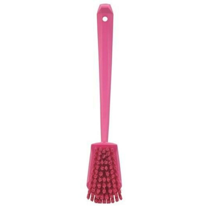 BROSSE À VAISS.DUR ROSE     4186/1  410X43MM VIKAN